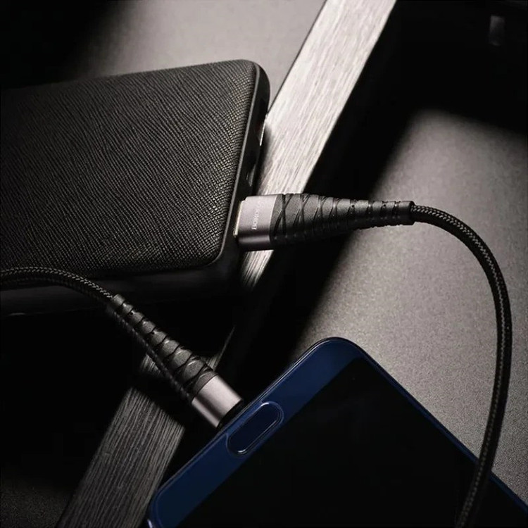 کابل تبدیل USB به UCB-C بروفون مدل BX32 طول 1 متر
