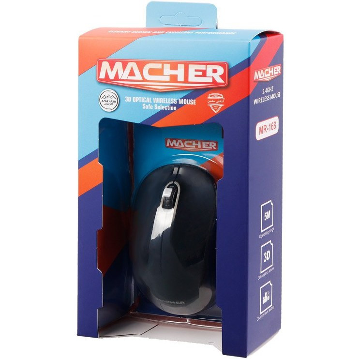 ماوس بی سیم مچر مدل MACHER MR-168