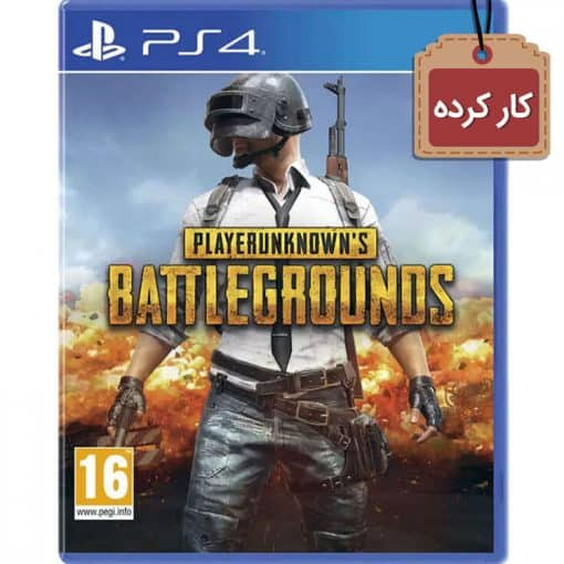 دیسک بازی PlayerUnknown’s Battlegrounds مخصوص PS4 کارکرده بدون قاب