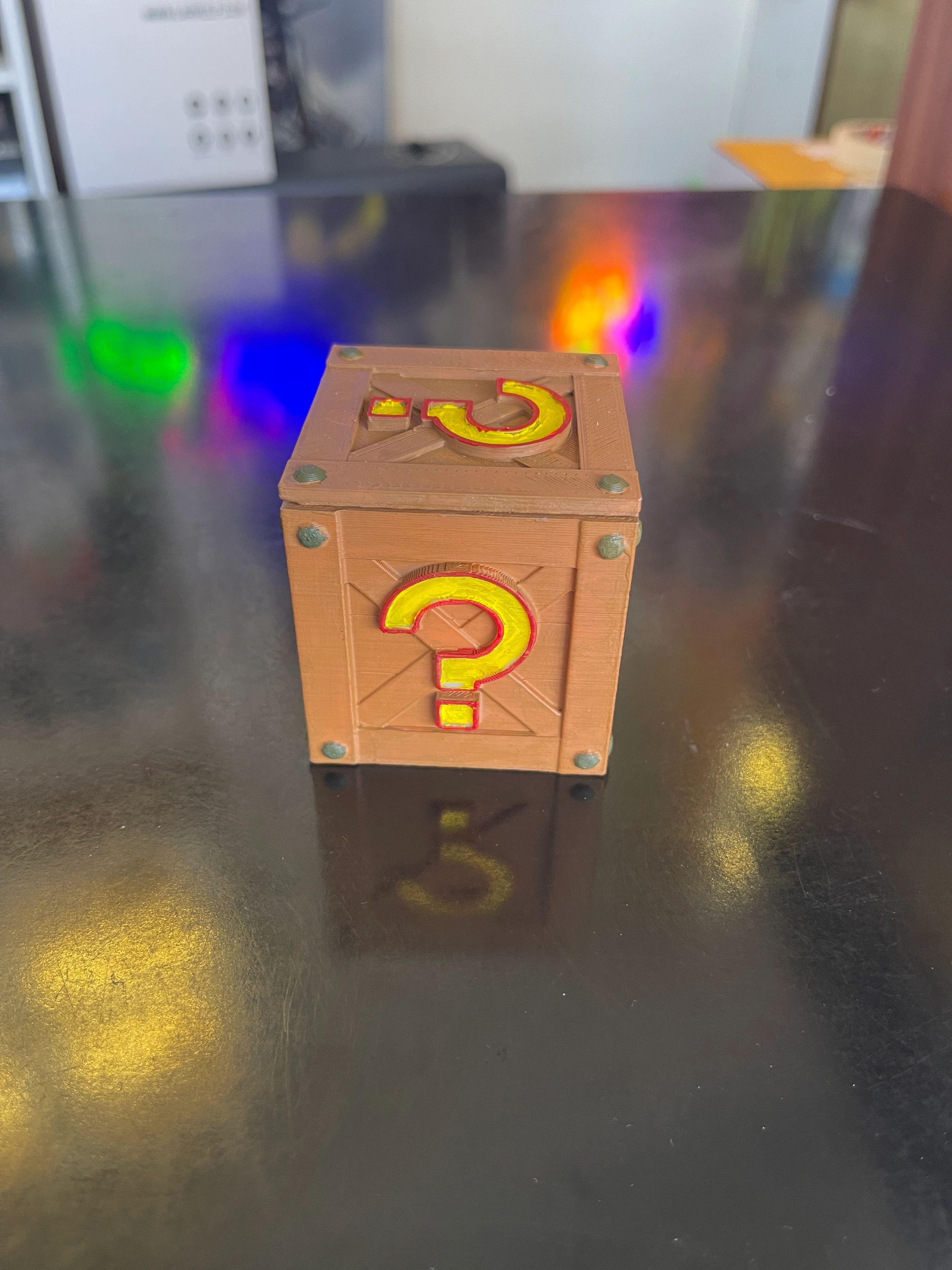 جعبه Question بازی Crash Bandicoot، جعبه کادویی کراش