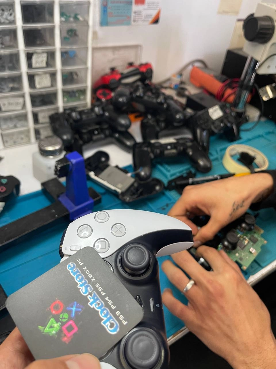 پکیج ویدیویی اموزشی تعمیرات دسته کنسول بازی ps4 ps5 xbox