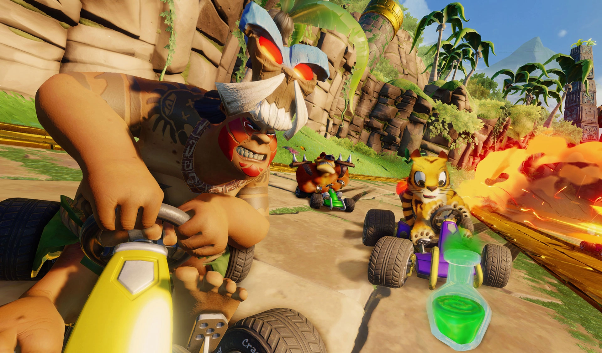 اکانت قانونی Crash Bandicoot Trilogy + CTR Nitro PS5 PS4